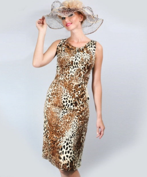 Couture Leopard Print Dress